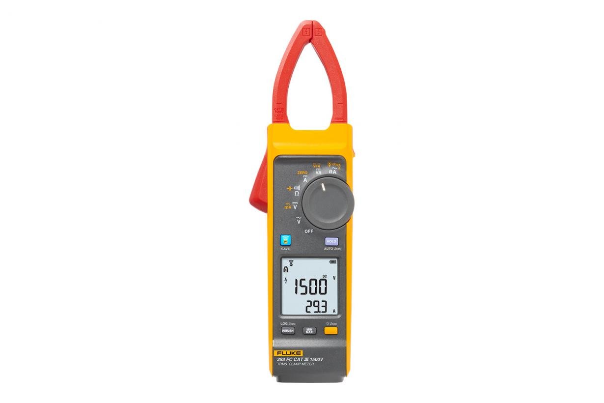 福禄克 FLUKE 393 FC CAT III 1500 V 真有效值钳形表