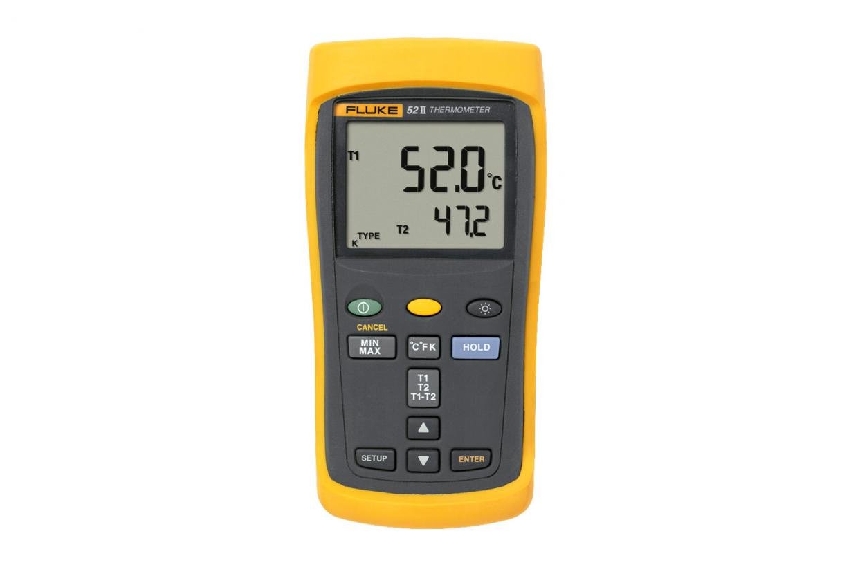 福禄克 Fluke 52-II 双通道接触式温度表