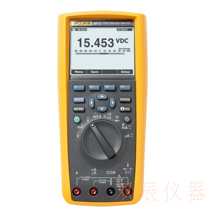 美国福禄克Fluke287C/FVF 真有效值工业用记录万用表 