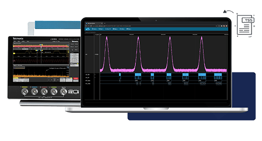 2 Series MSO oscilloscope is software enabled